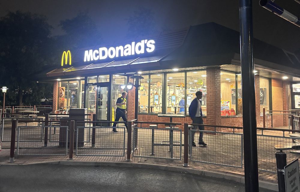 McDonald's drive-thru restaurant